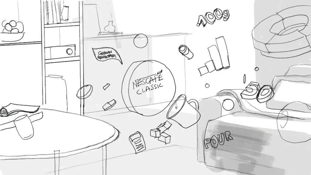 Nescafe Classic Revamp project visual 09