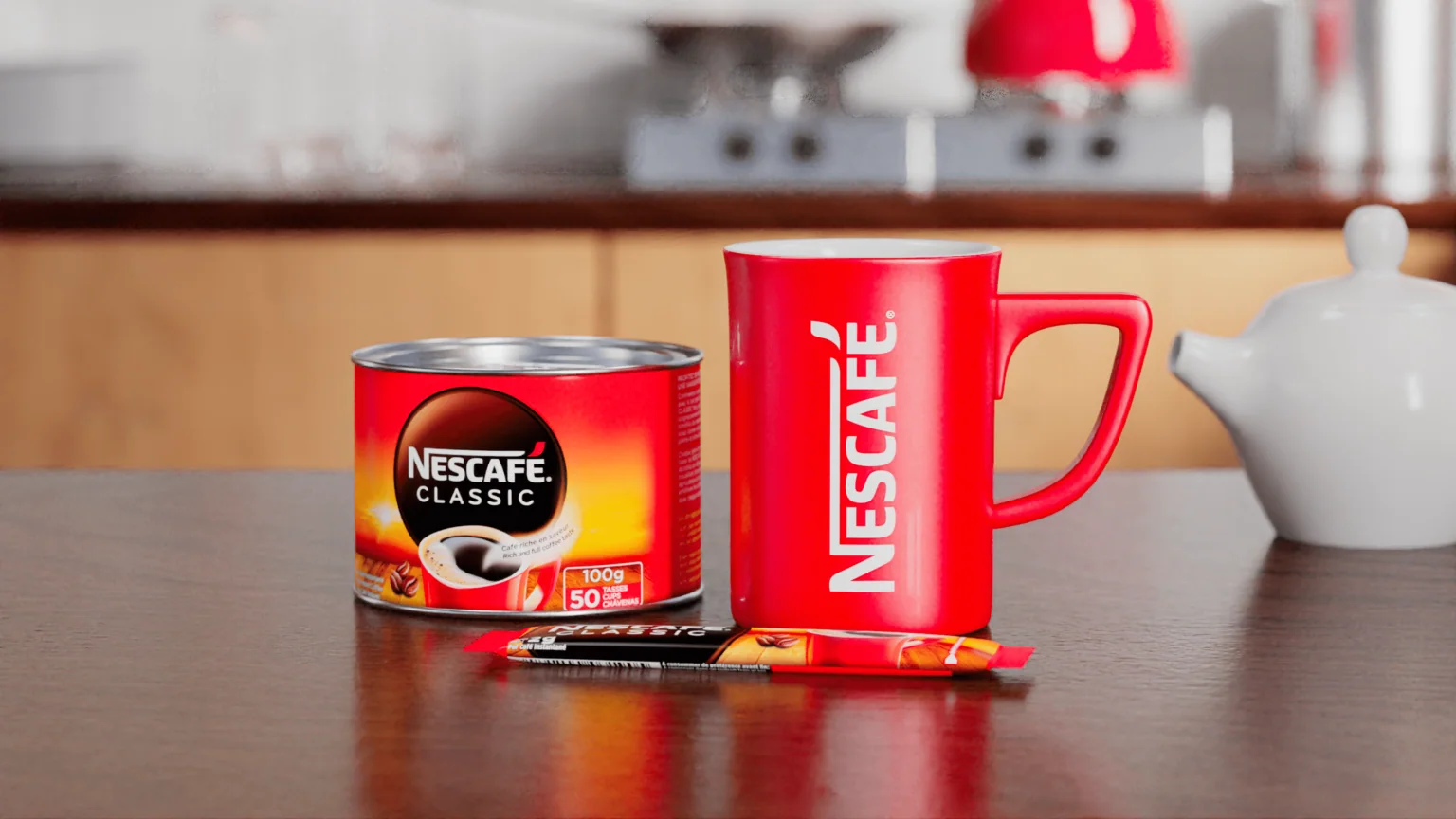 Nescafe Classic Revamp project visual 20