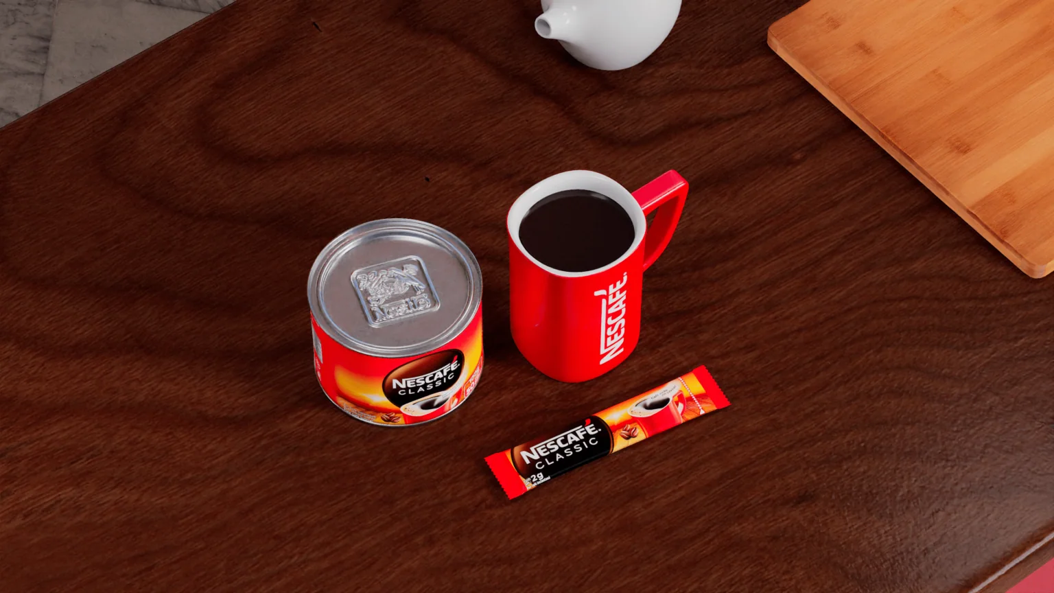 Nescafe Classic Revamp project visual 21