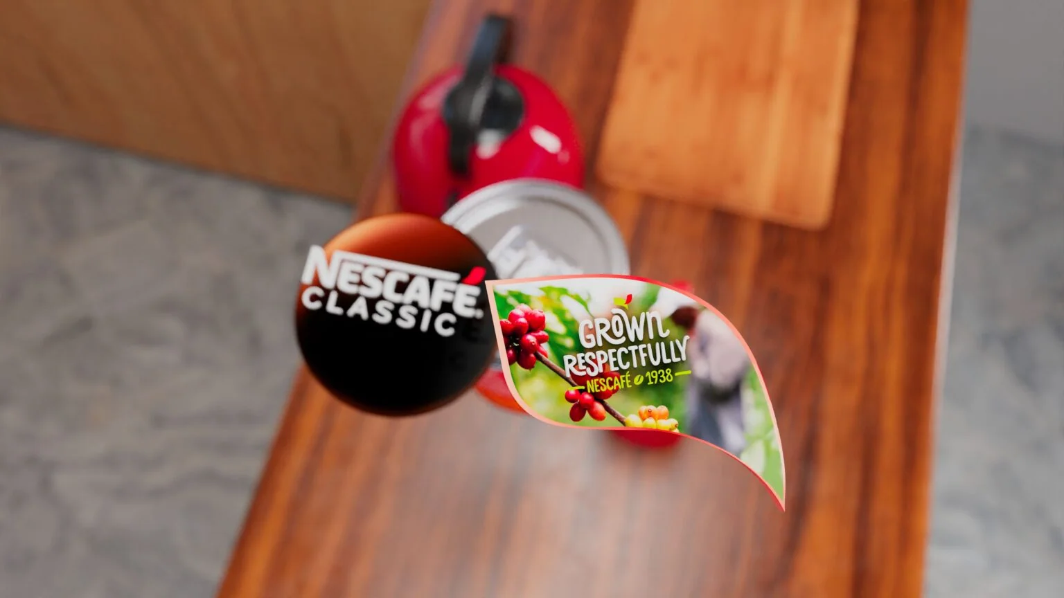 Nescafe Classic Revamp project visual 24